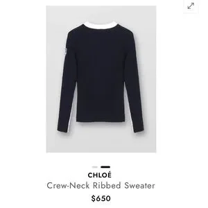 Chloé x Fusalp pullover knit CHLOÉ + Fusalp zip-detailed ribbed-knit sweater | NET-A-PORTER